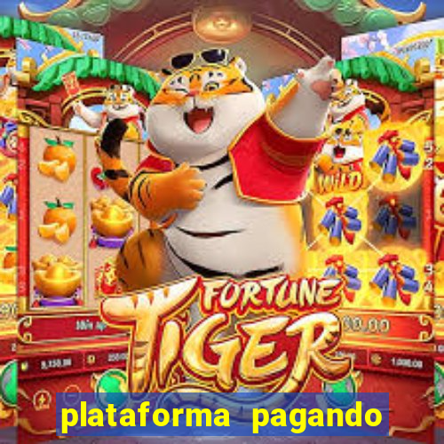 plataforma pagando 30 reais no cadastro